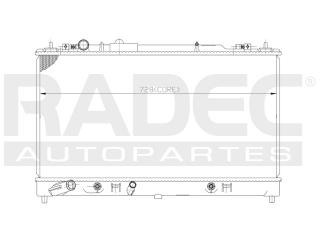 Radiador Mazda Mx6 2007-2008 V6 3.0 Lts Automatico