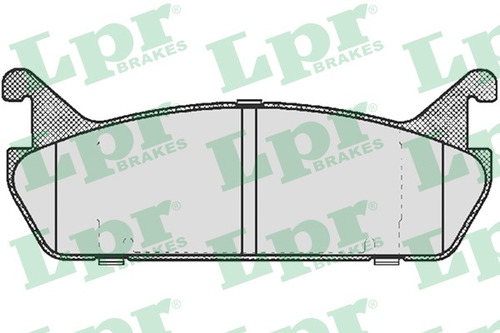 Pastillas De Freno Lpr Trasera Mazda Miata Mx5 1990 1994