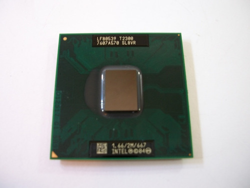 Procesador Intel T2300 1.66ghz 667mhz 2mb Lf80539