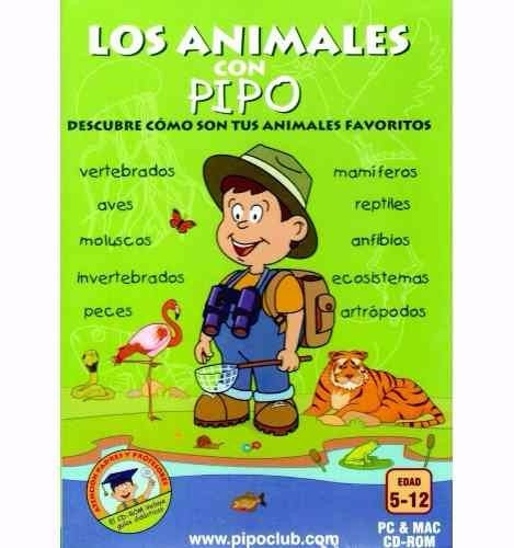 Los Animales Con Pipo 5-12 Años ¡envío Gratis!