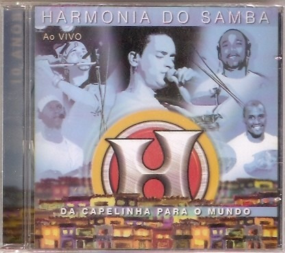 Cd Harmonia Do Samba - Da Capelinha Para Mundo Ao Vivo