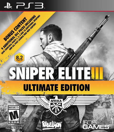 Sniper Elite 3 Ultimate Edition Ps3 Original Totalgames