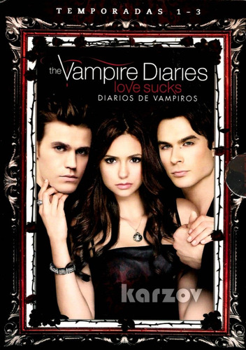 Diarios De Vampiros The Vampire Diaries Temporada 1 2 3 Dvd