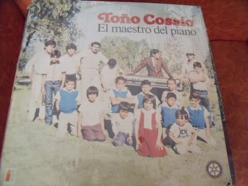 Lp Toño Cossio, El Maestro Del Piano