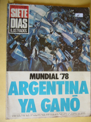 Mundial 78 / Revista Siete Días