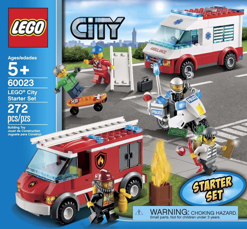 Lego Original City Set De Arranque Juguete Coleccion 60023