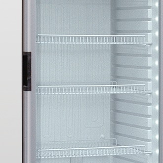 Heladera Exhibidora Vertical Briket Master 3200 315 Litros