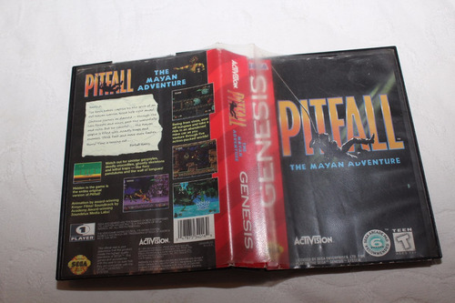 Jogo Cartucho Mega Drive Pitfall - Oportunidade Única