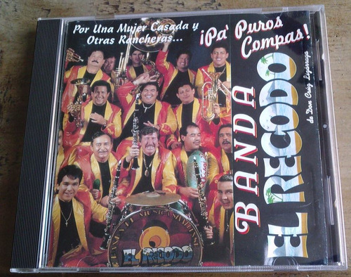 Banda El Recodo De Cruz Lizarraga Pa Puros Compas Cd Ed 1995