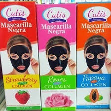 Mascarilla Negra Para Limpieza Facial  Pilaten 120gr