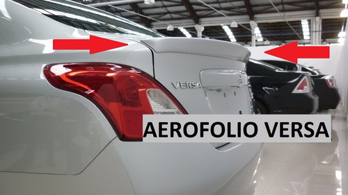 Aerofólio Nissan Versa 12 13 14 15 2020 1 Acessorio Ñcromado