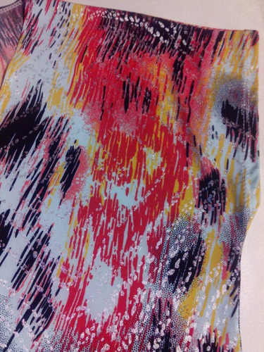 Remera Estampada Manga Corta Talle 2