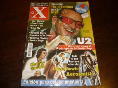 Genreación X U2 Kiss Eminen Aerosmith Offspring Ozzyperu