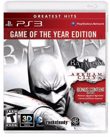 ..:: Batman Arkham City ::.. Game Of The Year Edition Ps3