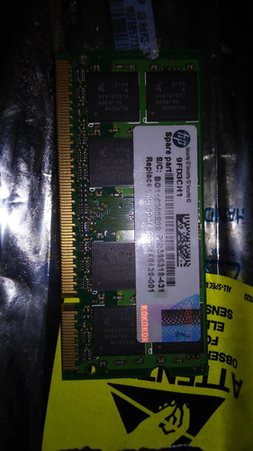 Memoria Ram Hp 1gb 2rx8 Pc2-5300s-55-12-e0