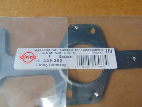 Junta Coletor Escape Hr Diesel 16v Escapamento Hr 16v