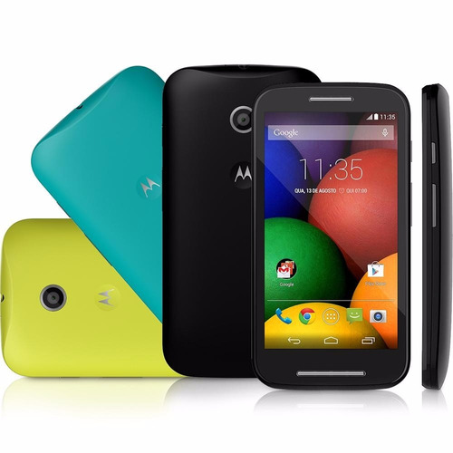 Celular Moto E Colors Tv Xt1025 Dual Preto Seminovo