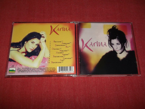 Karina - Porque Si No Estas Cd Usa Ed 1998 Mdisk