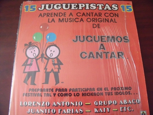 Lp Juguemos A Cantar, Juguepistas,