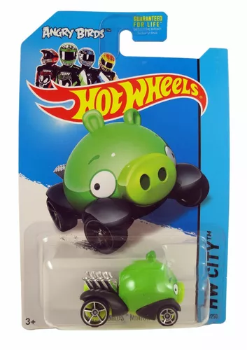 Hot Wheels - Angry Birds Minion Pig 2012, Carro Temático do Jogo, Porco, Carrinho de Bebê Hot Wheels Usado 80146409