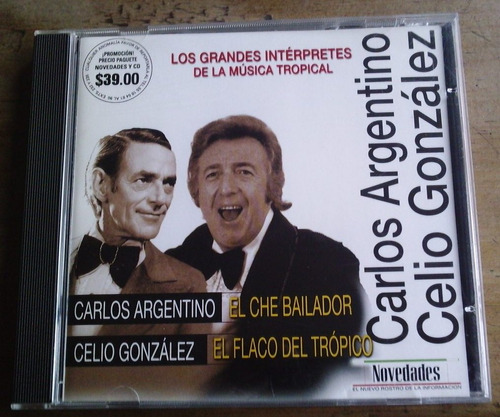 Celio Gonzalez Y Carlos Argentino Cd Especial Novedades Vmj