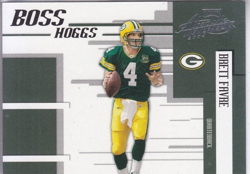 2004 Absolute Mem Boss Hoggs Brett Favre Qb Packers 403/1000