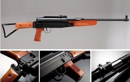 Rifle A Postones Ak-47+3 Dianas+100 Postones Nuevo Embalado