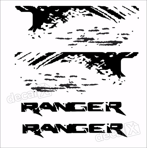 Adesivos Faixa Caçamba Ford Ranger Ran72