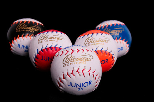 Imagen 2 de 2 de Pelota De Beisbol Infantil #25 Palomares Genuino Fpx
