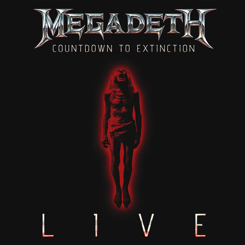 Megadeth Countdown To Extinction Live (cd Novo Lacrado Usa)
