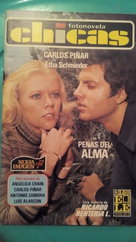 Etha Schmieder Y Carlos Piñar En Fotonovela Chicas