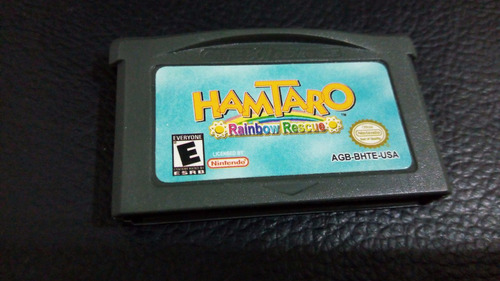 Juego Hamtaro Rainbow Rescue Nintendo Game Boy Advance