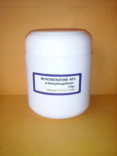Crema Aclarante Permanente (monobenzona 250 Gr Al 40%)