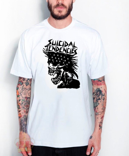 Camisa Camiseta  Suicidal Tendencies Caveira - Exclusiva
