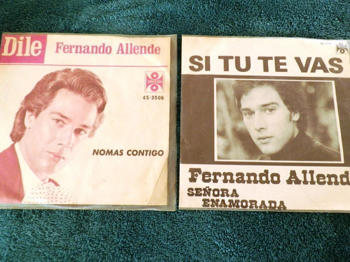 Fernando Allende.2 Acetatos Sencillos.