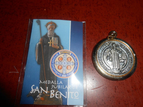 Medalla De San Benito Con Oracion