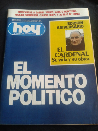 Revista Hoy N° 306 1 Al 7 De Junio 1983