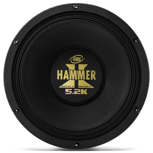 Alto Falante 12 Eros E-12 Hammer 5.2k Black 4 Woofer 2600w R