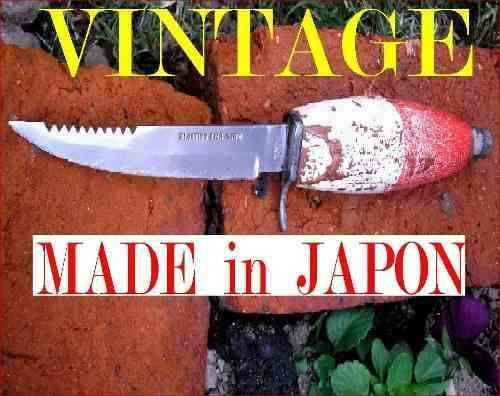 Cuchillo Pesca Acero Japones Años 50 Flota No Mailhos Broqua