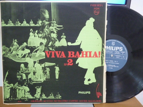 Conjunto Folclorico Da Bahia Viva A Bahia N°2 Ao Vivo Vinilo