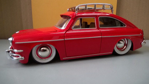 Auto N Clásico Escala 1/24, Volkswagen 1600 Tl 1965