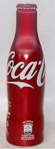 Coca Cola Garrafa Aluminio 250ml