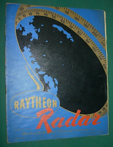 Antiguo Folleto Radar Raytheon Mackay Radio Telegraph Usa