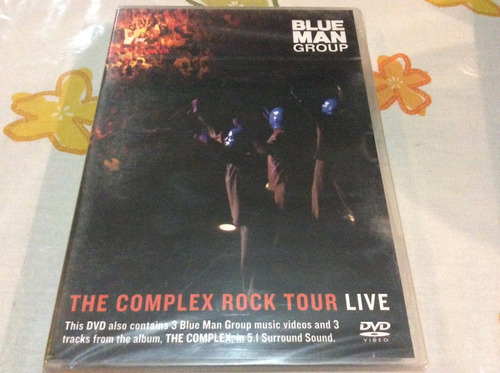 Dvd Blue Man Group The Complex Rock Tour Live Importado