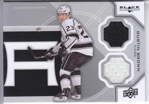 2012 - 2013 Black Diamond Double Jersey Dustin Brown Kings