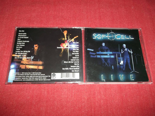 Soft Cell - Live Cd Doble Ingles Ed 2003 Mdisk