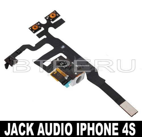 Jack Flex De Audio Volumen Repuesto Para iPhone 4s