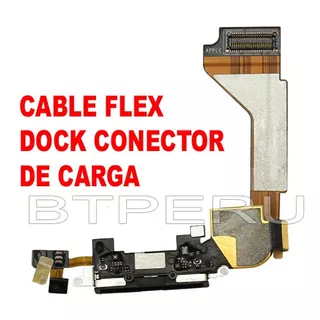 Conector Flex Dock Puerto De Carga Para iPhone 4s 4 Repuesto
