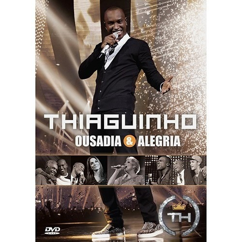 Dvd Thiaguinho - Ousadia & Alegria - Novo Lacrado - Original