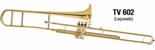 Trombone De Pisto Longo Sib Eagle Tv 602 Laqueado